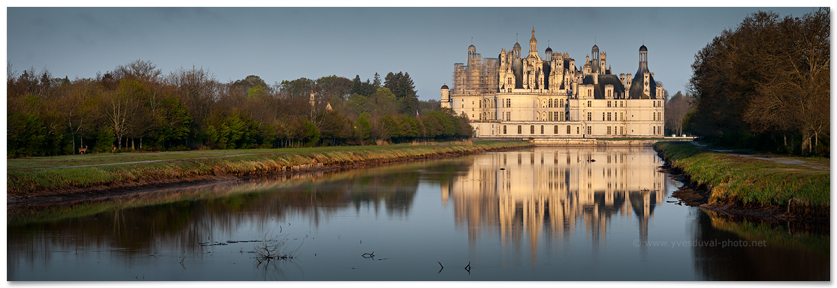 Le chateau de Chambord (Val de Loire)