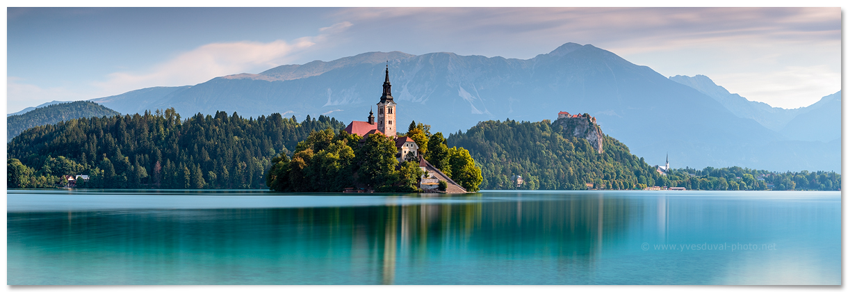 Le lac de Bled ( Slovénie)