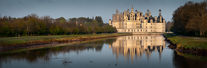 Le château de Chambord (Touraine, Val de Loire)