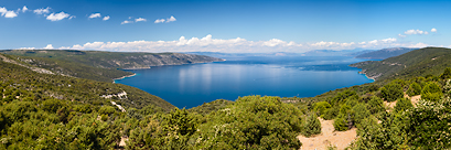 Paysage de Dalmatie (Cres, Croatie)