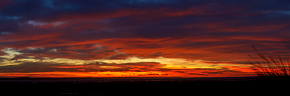 Lever de soleil sur la Pointe de la Coubre (Charente-Maritime, Nouvelle-Aquitaine)