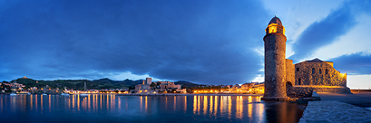 Le port de Collioure (Pyrénées-Orientales, Occitanie)
