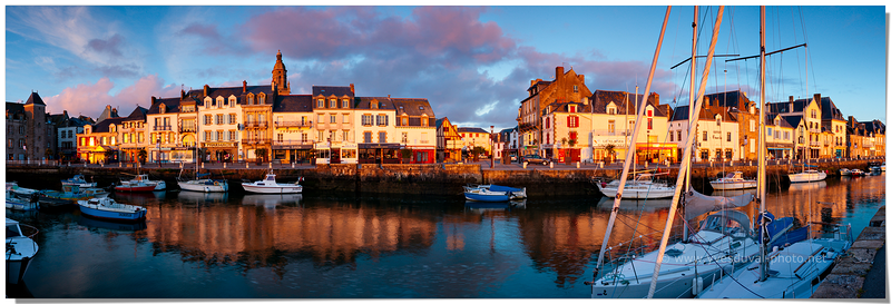 Le port du Croisic au petit matin (Loire Atlantique, Pays de la Loire)