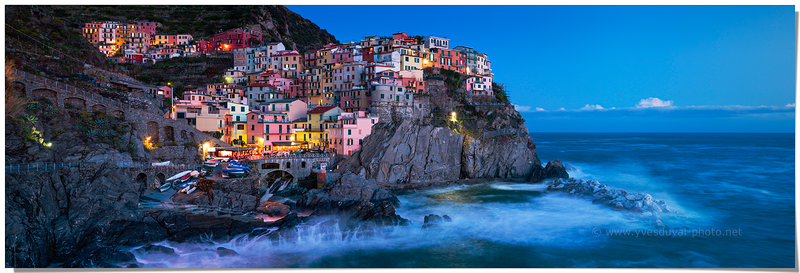 Le village de Manarola  (Ligurie, Italie)