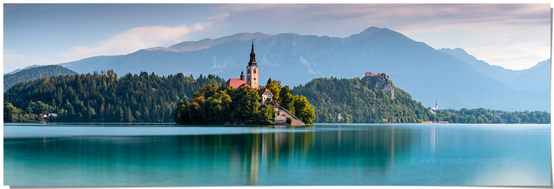 Le lac de Bled ( Slovénie)