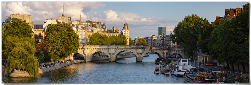 Le Pont Neuf et l'Ile de la Cité (Paris, Ile-de-France)