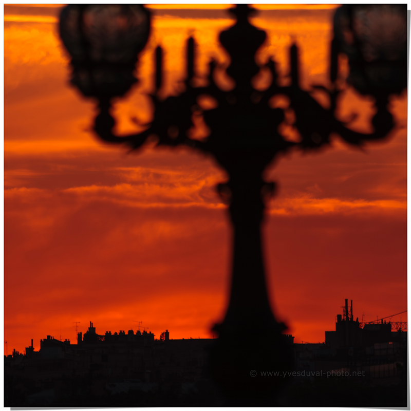 Coucher de soleil (Paris, Ile-de-France)