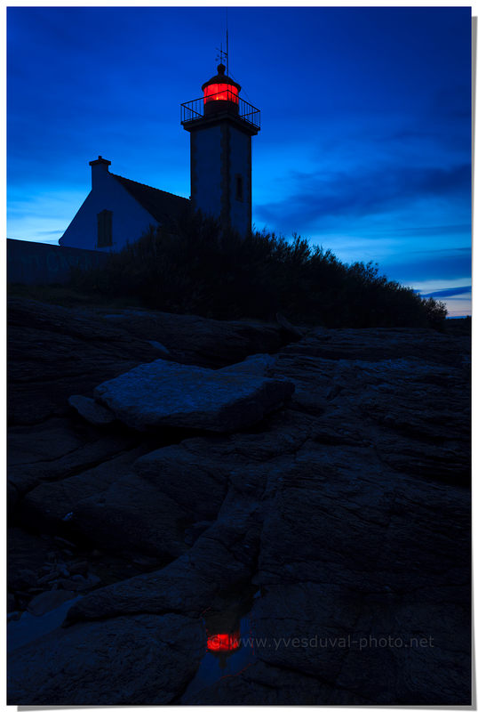 Le phare de la pointe des chats (Morbihan, Bretagne)