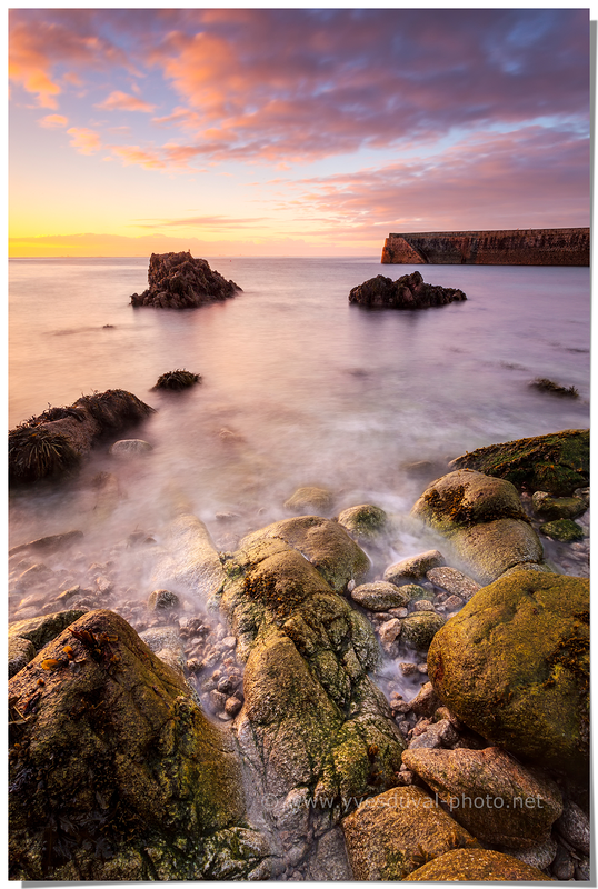 Porz ar Lan au lever du soleil - Yves Duval-photo panoramique