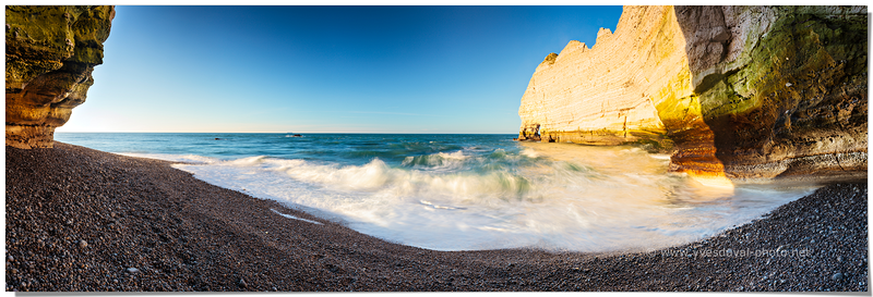 La côte d'Albâtre (Etretat, Seine-Maritime, Normandie)