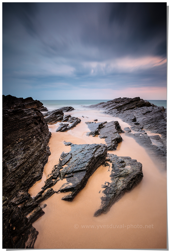 La plage de Barneville-Carteret (Manche, Normandie)