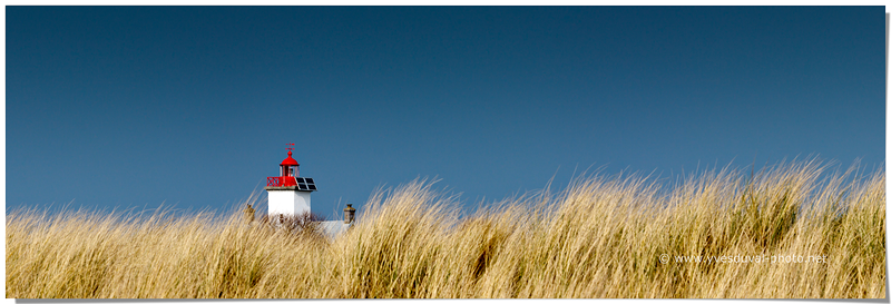 Le phare de la pointe d'Agon (Manche, Normandie)