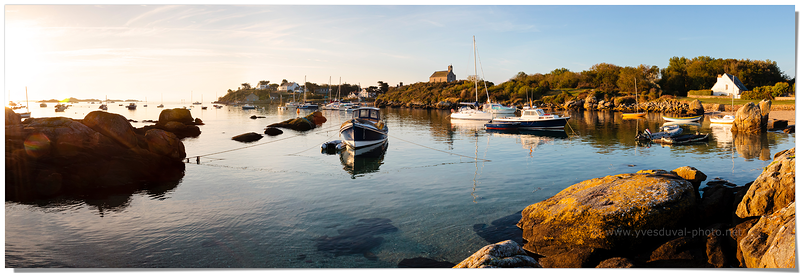 Chausey au petit matin (Manche, Normandie)