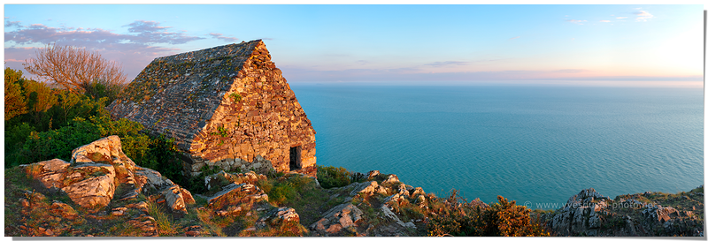 Les falaises de Champeaux et la baie du Mont Saint-Michel (Manche, Normandie)