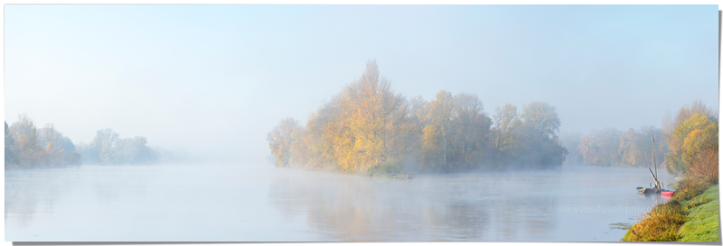 La Loire prés du village de Chouzé-sur-Loire (Indre et Loire, Centre)