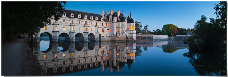 Le chateau de Chenonceau (Indre et Loire, Centre)