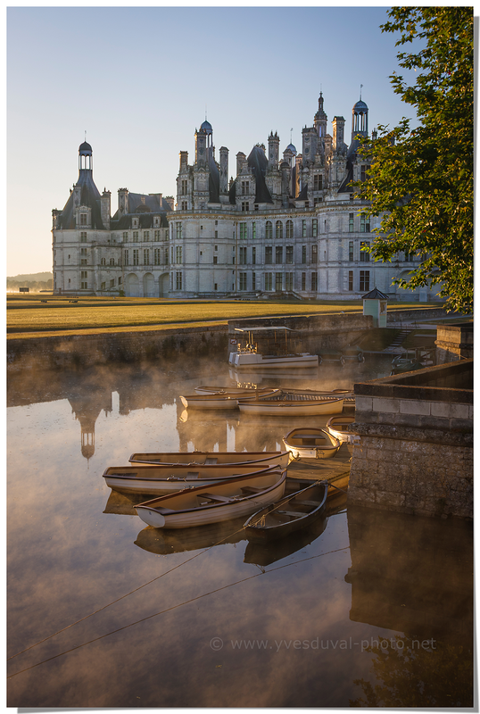 Le Cosson et le château de Chambord (Loir et Cher, Centre)